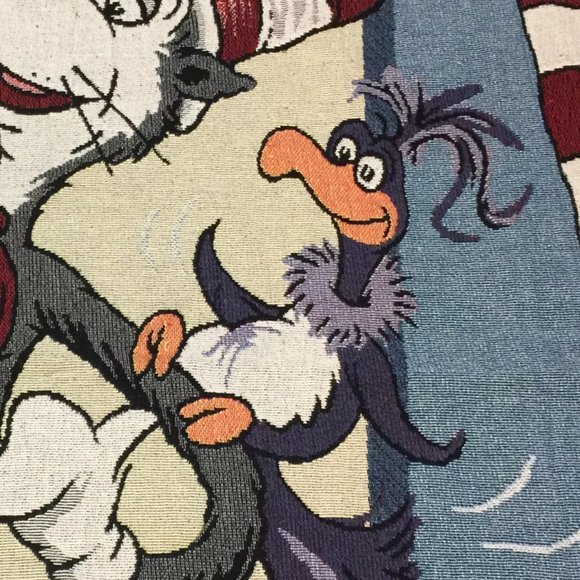 Dr. Seuss The Cat In The Hat Throw - Picture 3 of 7